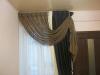 Тюль до... с напылением Тюль и драпировка были выполнены изо льна