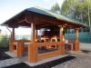 Беседки из клееного бруса..