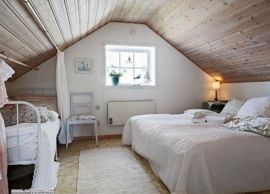 Интерьер мансарды фото