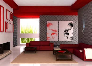 Интерьер зала фото