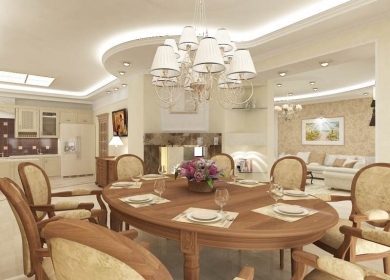 Интерьер столовой фото